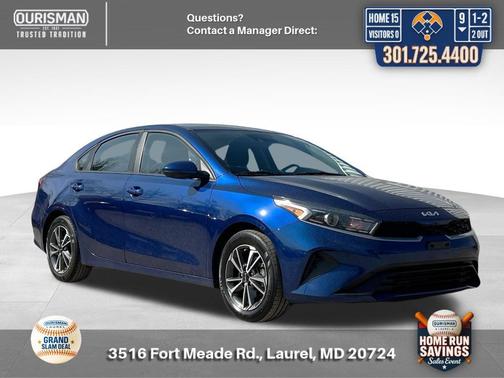 Deep Sea Blue 2023 Kia Forte LXS