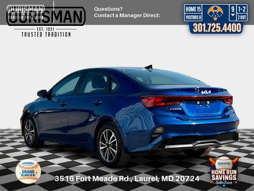 Deep Sea Blue 2023 Kia Forte LXS