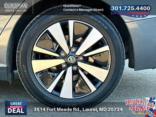 2021 Nissan Altima 2.5 SV