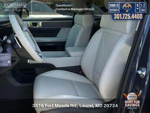 Atlantis Blue 2026 Hyundai SANTA FE SEL 2.4