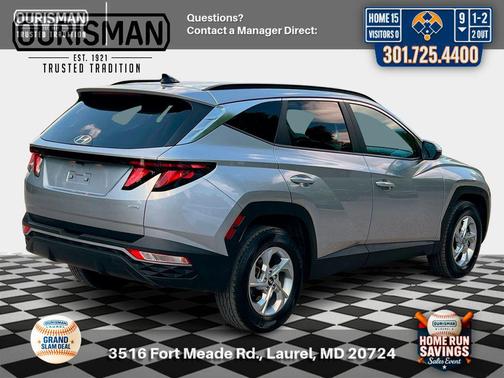 Shimmering Silver 2024 Hyundai TUCSON SEL