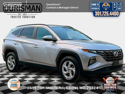 Shimmering Silver 2024 Hyundai TUCSON SEL