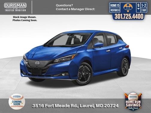 Deep Blue Pearl 2025 Nissan Leaf SV PLUS