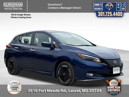 Deep Blue Pearl 2025 Nissan Leaf SV PLUS