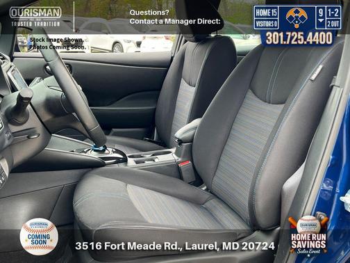 Deep Blue Pearl 2025 Nissan Leaf SV PLUS