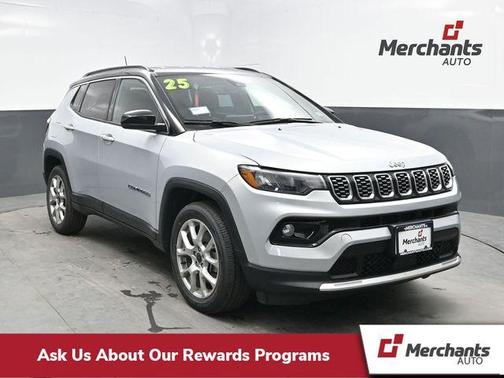 Silver Zynith Metallic Clearcoat 2025 Jeep Compass Limited