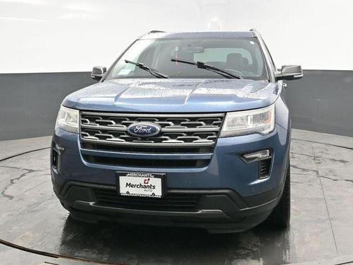 Blue Metallic 2018 Ford Explorer XLT