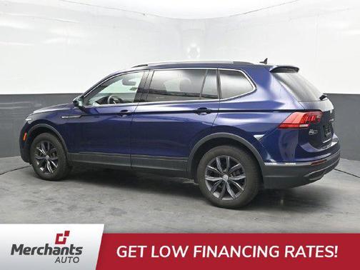 Atlantic Blue Metallic 2022 Volkswagen Tiguan 2.0T SE 4MOTION