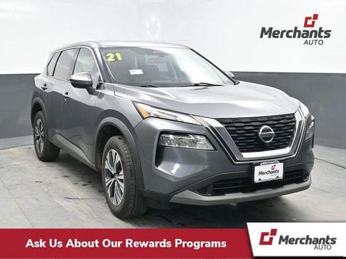 Gun Metallic 2021 Nissan Rogue SV
