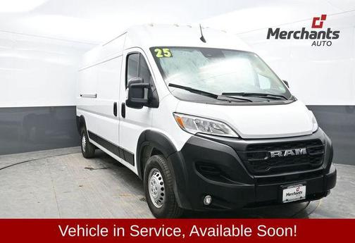 Bright White Clearcoat 2025 RAM ProMaster 2500 Tradesman