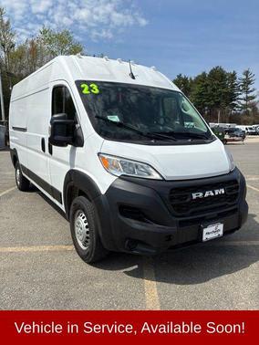Bright White Clearcoat 2023 RAM ProMaster 2500 High Roof