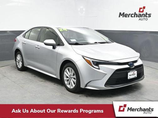 Classic Silver Metallic 2024 Toyota Corolla Hybrid LE