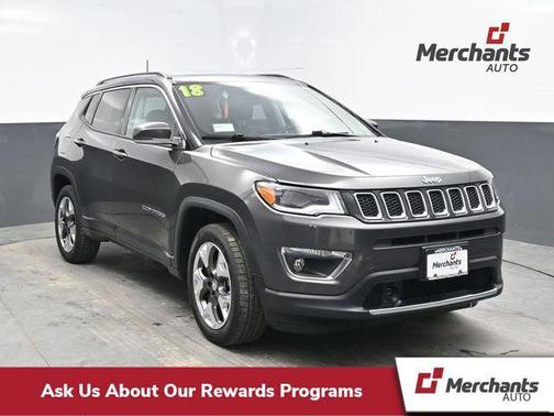 Granite Crystal Metallic Clearcoat 2018 Jeep Compass Limited