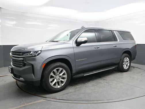 Satin Steel Metallic 2021 Chevrolet Suburban Premier