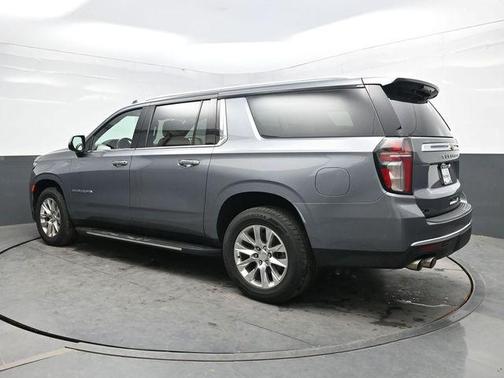 Satin Steel Metallic 2021 Chevrolet Suburban Premier