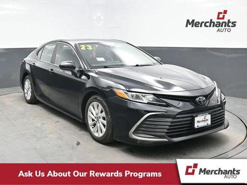 Midnight Black Metallic 2023 Toyota Camry LE