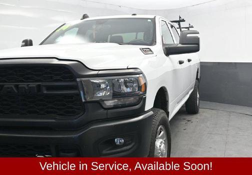Bright White Clearcoat 2024 RAM 2500 Tradesman Crew Cab 4x4 8' Box