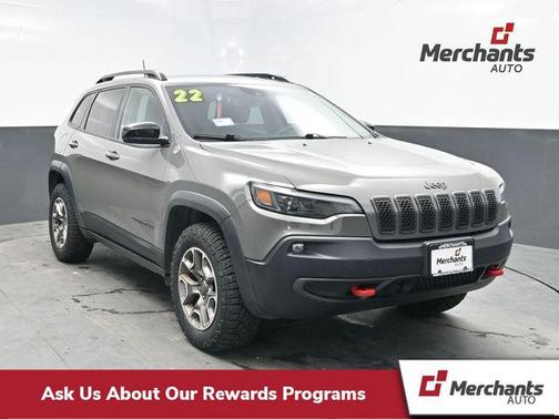Sting-Gray Clearcoat 2022 Jeep Cherokee Trailhawk