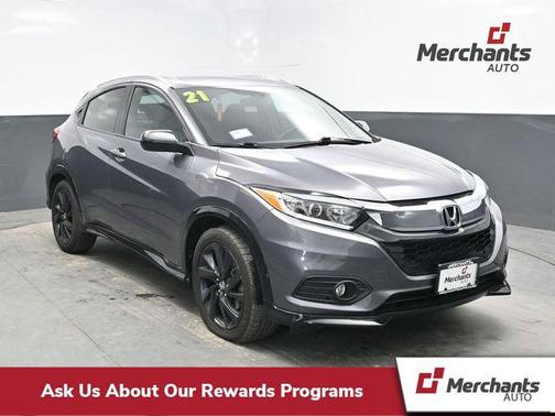 Modern Steel Metallic 2021 Honda HR-V 2WD Sport