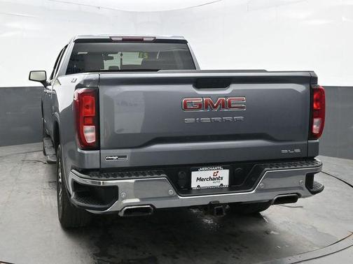 Satin Steel Metallic 2021 GMC Sierra 1500 SLE