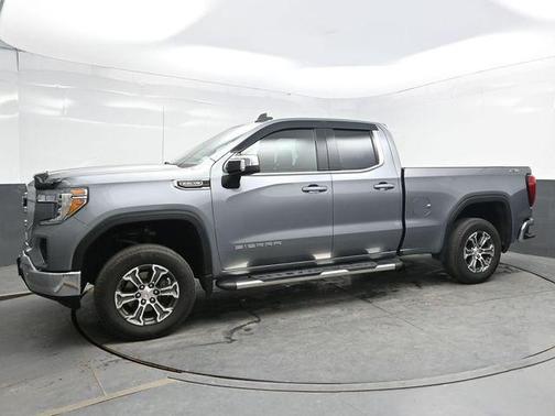Satin Steel Metallic 2021 GMC Sierra 1500 SLE