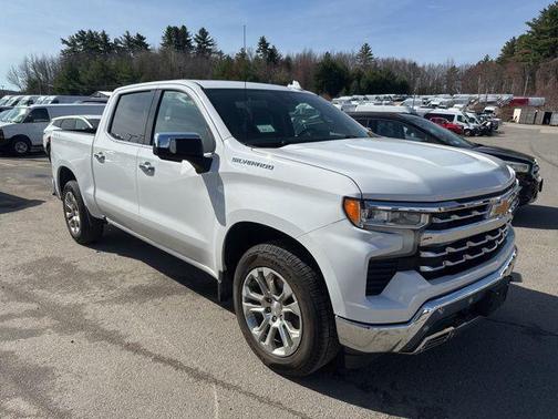 Summit White 2023 Chevrolet Silverado 1500 LTZ