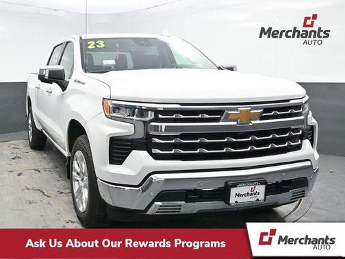 Summit White 2023 Chevrolet Silverado 1500 LTZ