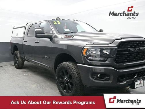 Granite Crystal Metallic Clearcoat 2023 RAM 2500 Big Horn Crew Cab 4x4 6'4' Box