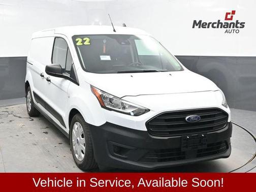 Frozen White 2022 Ford Transit Connect XL Cargo Van