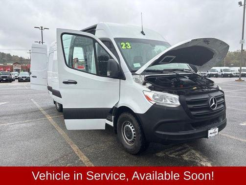 White 2023 Mercedes-Benz Sprinter 2500 High Roof
