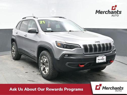 Billet Silver Metallic Clearcoat 2021 Jeep Cherokee Trailhawk