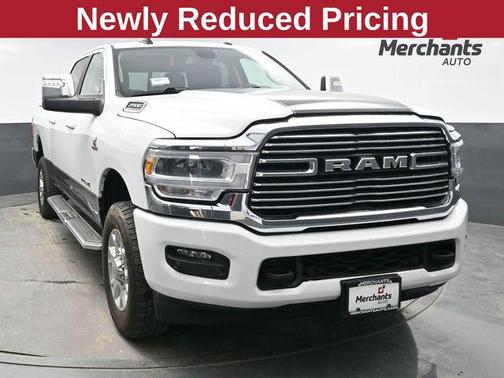 Bright White Clearcoat 2024 RAM 2500 Laramie Crew Cab 4x4 6'4' Box
