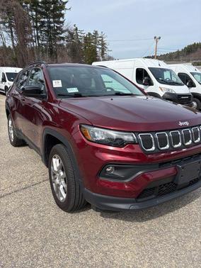 Velvet Red Pearlcoat 2022 Jeep Compass Latitude Lux