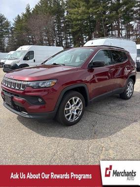 Velvet Red Pearlcoat 2022 Jeep Compass Latitude Lux