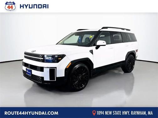 White 2025 Hyundai SANTA FE Calligraphy