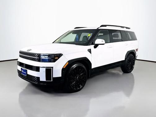 White 2025 Hyundai SANTA FE Calligraphy