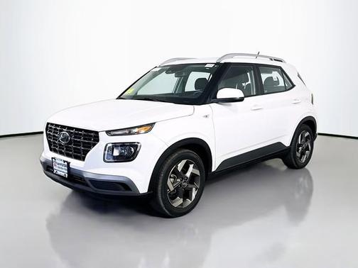 White 2023 Hyundai VENUE SEL