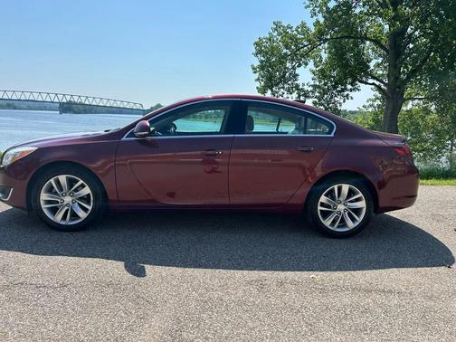 red 2017 Buick Regal Turbo Premium II