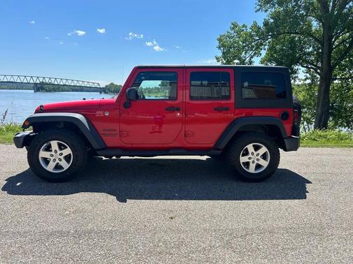 Firecracker Red Clearcoat 2016 Jeep Wrangler Unlimited Sport