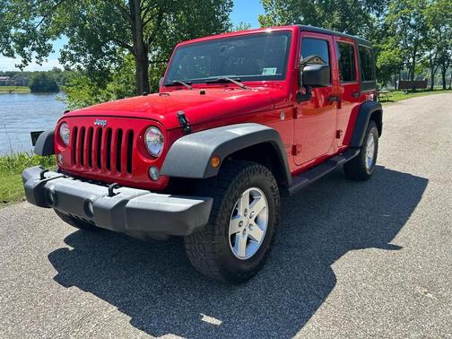 Firecracker Red Clearcoat 2016 Jeep Wrangler Unlimited Sport
