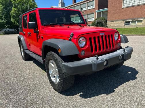 Firecracker Red Clearcoat 2016 Jeep Wrangler Unlimited Sport