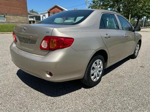 Burgundy 2010 Toyota Corolla S