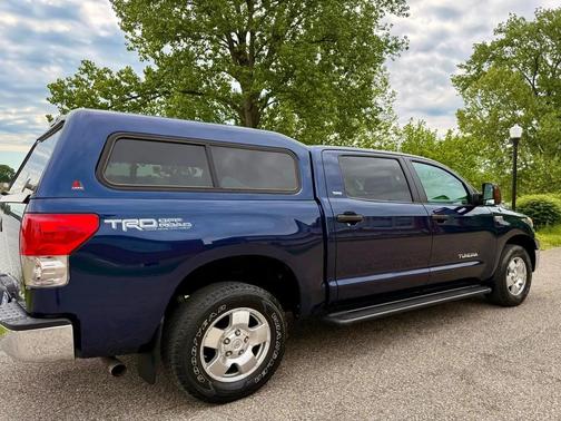 blue 2008 Toyota Tundra SR5 CrewMax