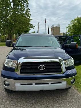 blue 2008 Toyota Tundra SR5 CrewMax