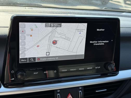 Blue 2023 Kia Forte GT Manual