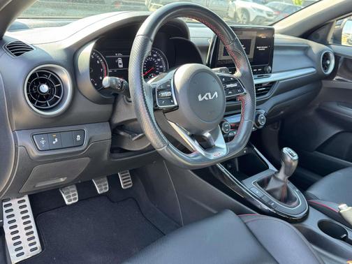 Blue 2023 Kia Forte GT Manual