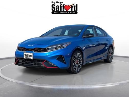 Blue 2023 Kia Forte GT Manual
