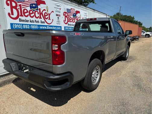 Gray 2024 Chevrolet Silverado 1500 WT