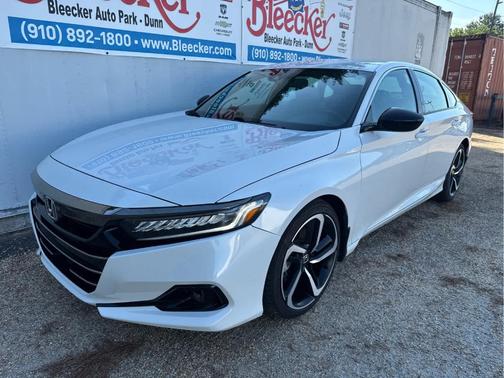 White 2022 Honda Accord Sport 1.5T