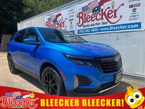 Blue 2024 Chevrolet Equinox LT